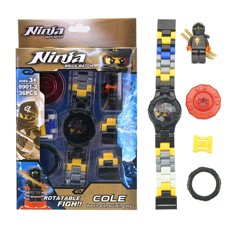 Конструктор Ninjagoing серии Nya мини часы Nindrold Lioyd совместимая фигурка детская