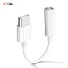Аудиокабель с разъемом типа C 3,5, кабель для наушников с разъемом USB C на 3,5 мм, адаптер для наушников Samsung S20, S10, S9, S8, для Huawei P40, P30, Xiaomi