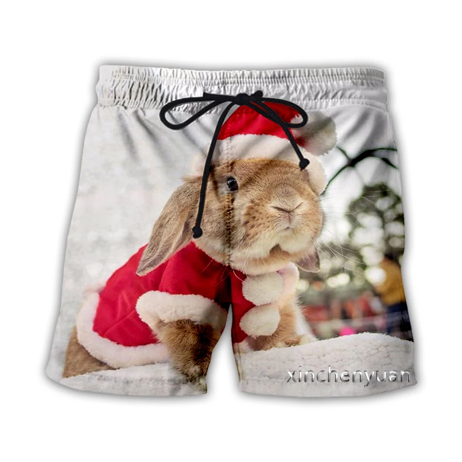 Новые мужские/женские рождественские повседневные шорты xinchenyuan с 3D принтом