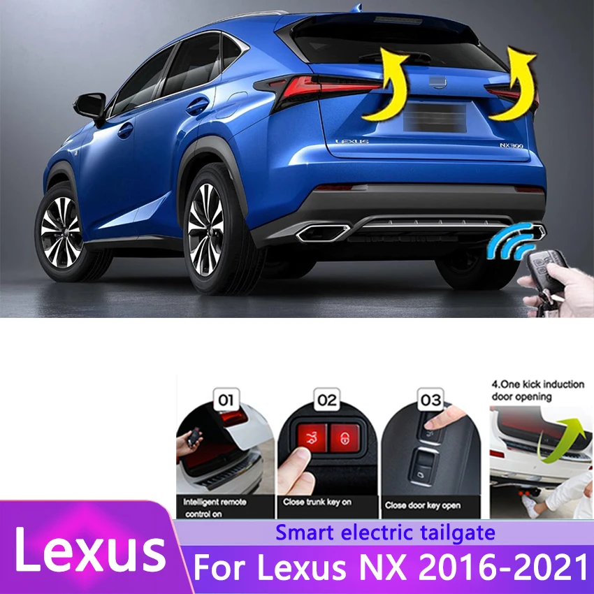 

Car Electric Tailgate For Lexus NX 2016-2021 Intelligent Tail Box Door Power Operated Trunk Decoration Refitted Upgrade