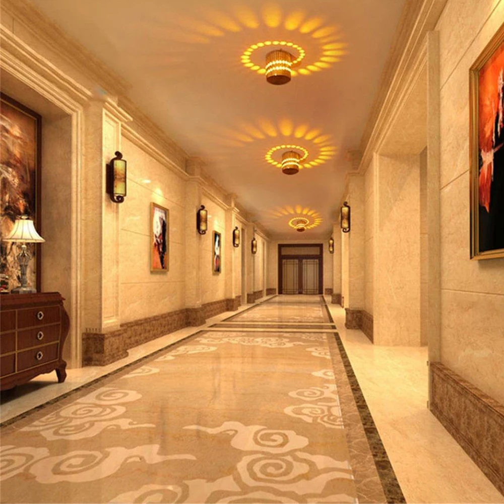 Светодиодный настенный RGB светильник с эффектом освещения дистанционным