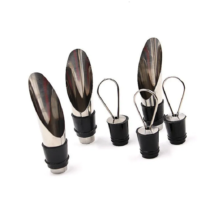 Пищевая нержавеющая сталь присоска для вина масло пробка бармен аксессуары