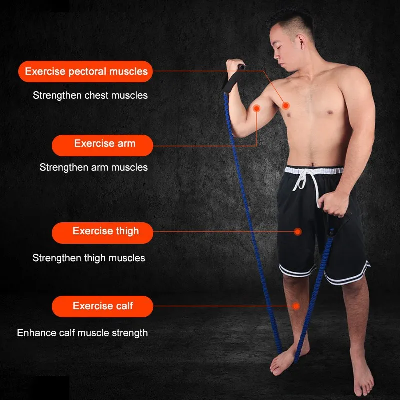 

Fitness Resistance Bands Gym Workout Elastic Bands For Yoga Pull Rope Fitness Workout Home Excerciser Training New