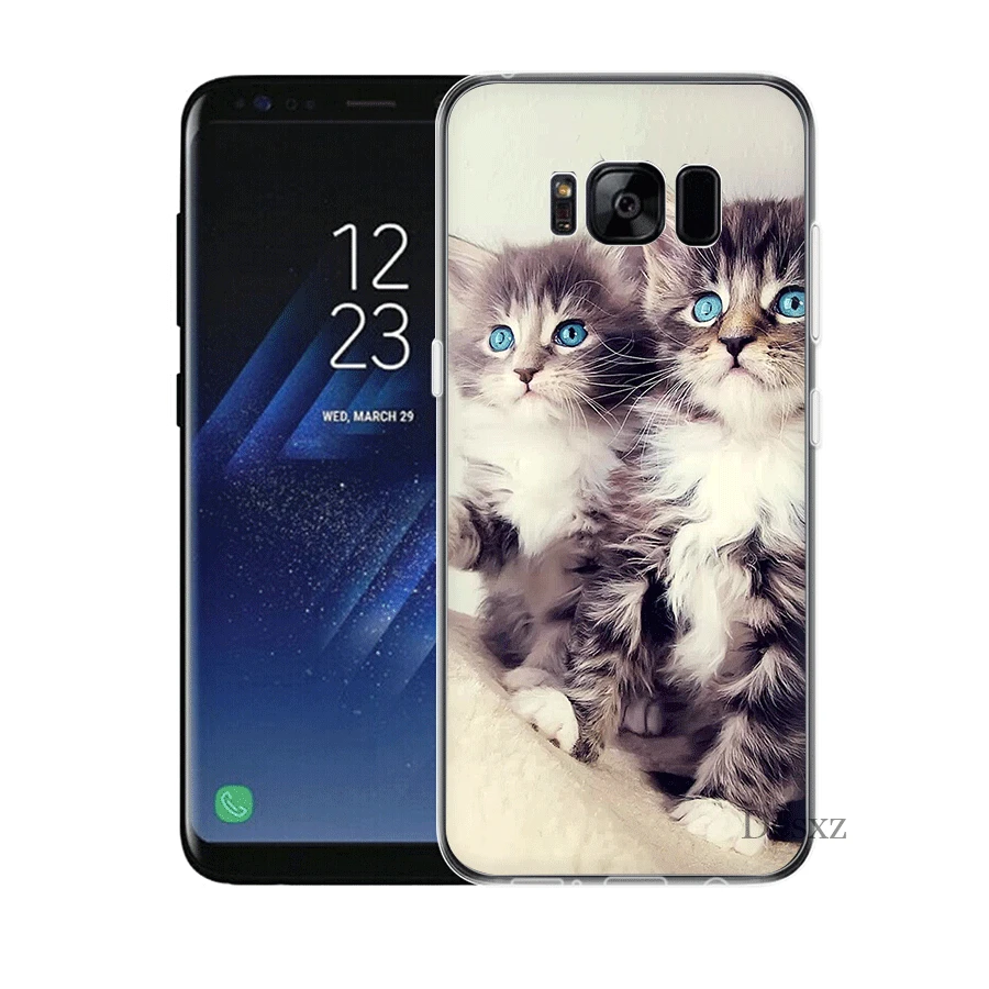 Чехол для мобильного телефона samsung Galaxy J7 J6 J5 J3 J2 J1 Prime Жесткий домашних животных с