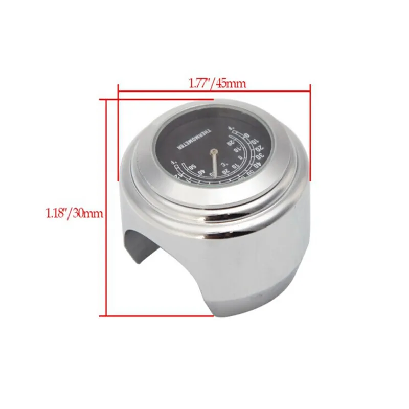 POSSBAY 7/8 'ɱ'' Универсальный мотоциклетный руль крепление циферблата часы