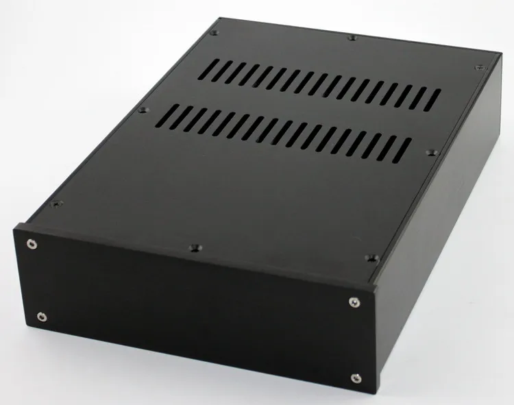

D308 W215 H70 DIY Heat Dissipation Case Anodizing Aluminum PSU Power Amplifier Supply Chassis Preamplifier Amp Housing DAC Box