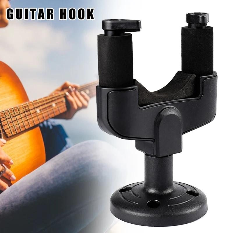 

Guitar Wall Hanger Hook Guitar Acoustic Mandolin Bass Holders Brackets Accessories ALS88