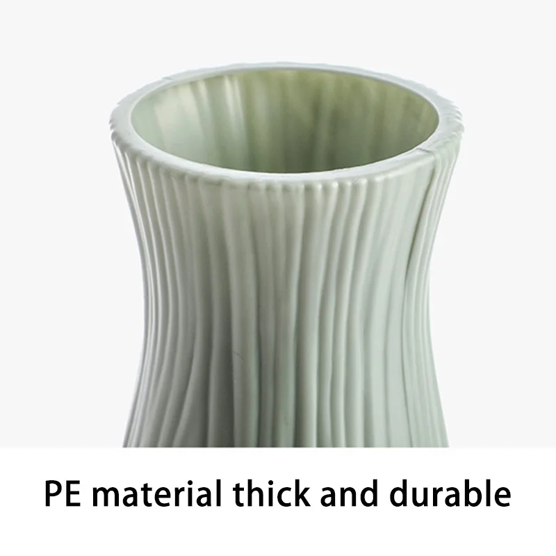 

Plastic Modern vases decoration home Nordic Style Flower Arrangement Living Room Origami flower pot for interior