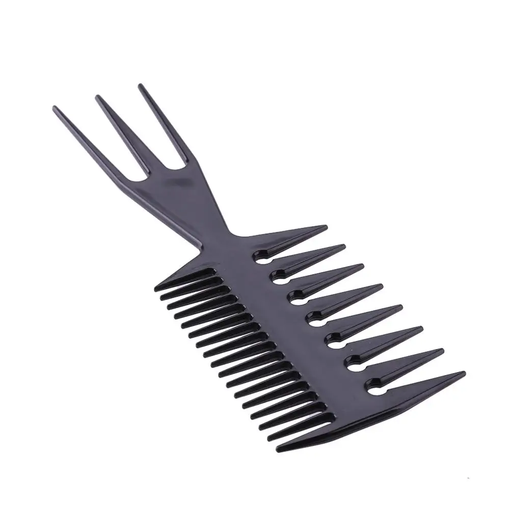 

Black Double-sided Teeth Comb Fishbone Hair Comb for Salon Hairdressing Kit Hair Cutter Comb Double Side Haircut
