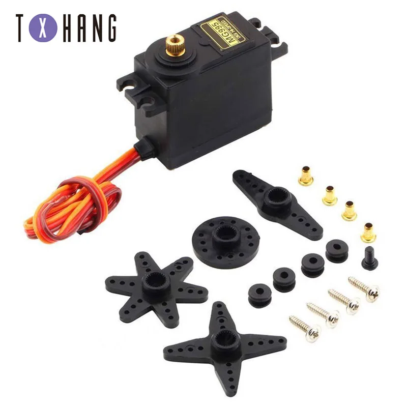 SG90 MG90S MG995 MG996 сервопривод металлическая Шестерня для модели вертолета лодки Arduino