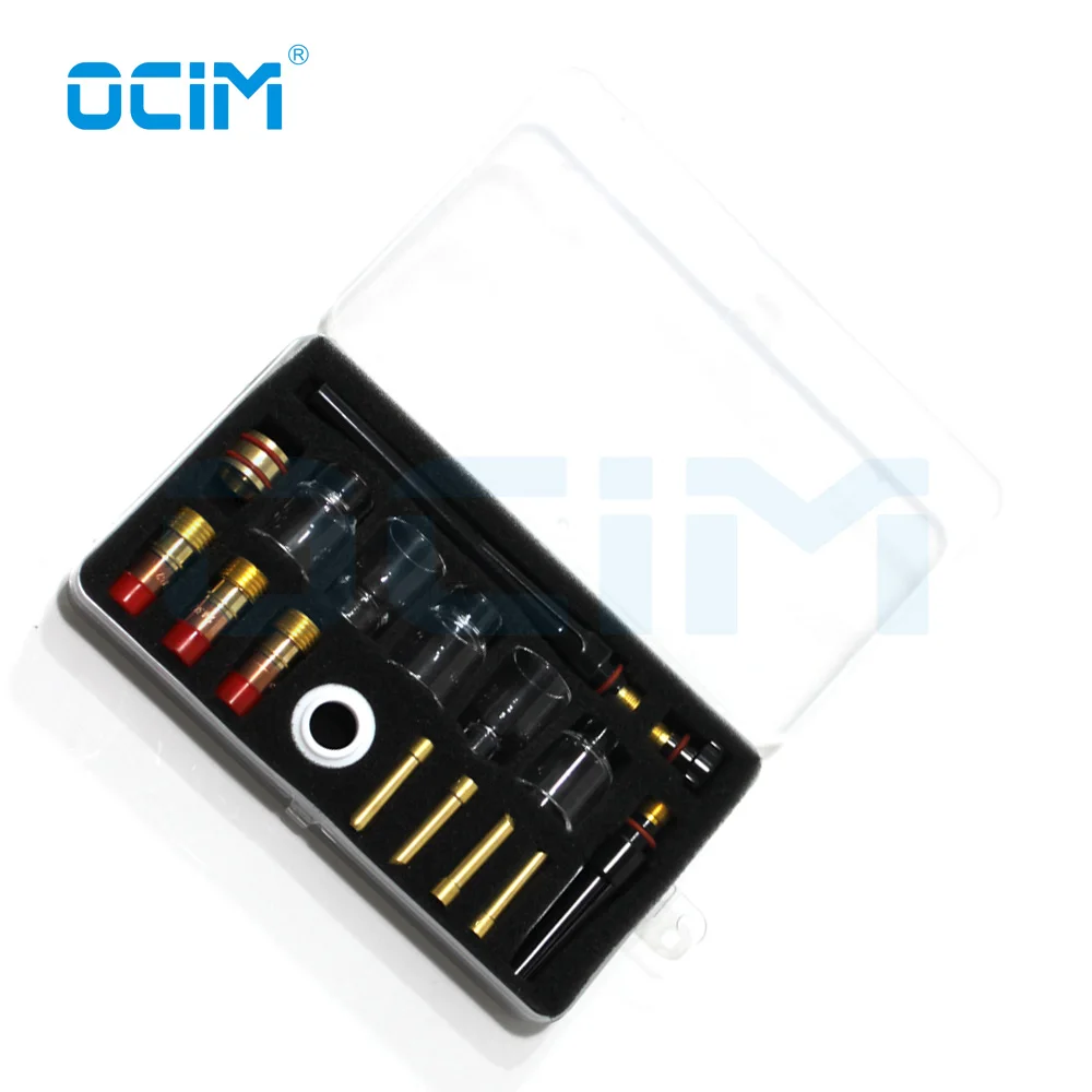 Набор стеклянных стаканов Pyrex Сварочная горелка для сварки газовая линза WP17 WP18