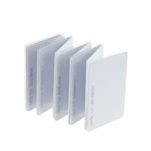 100pcs rfid smart card of id keyfobs125 khz tk4100 id card access control system time attendancenot copy free global shipping