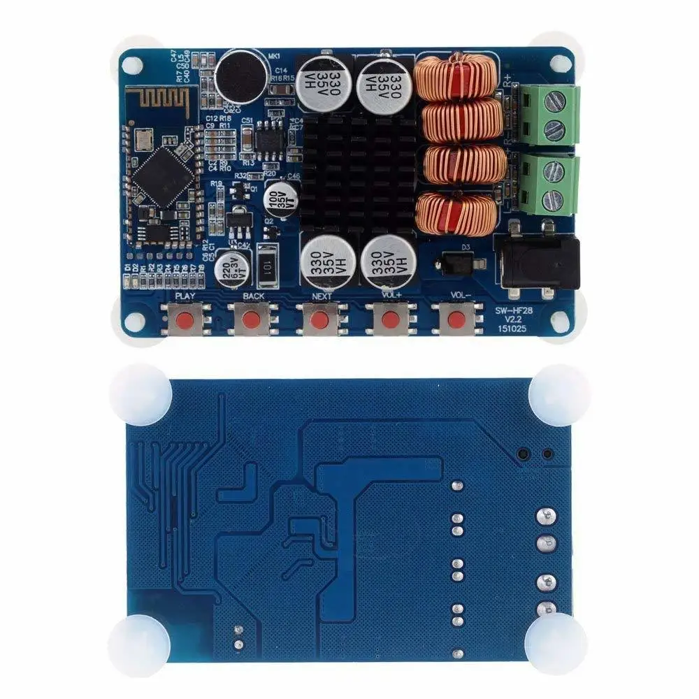 Tpa3116 Bluetooth 4 0 двухканальный 2x50 Вт стерео аудио приемник плата усилителя мощности