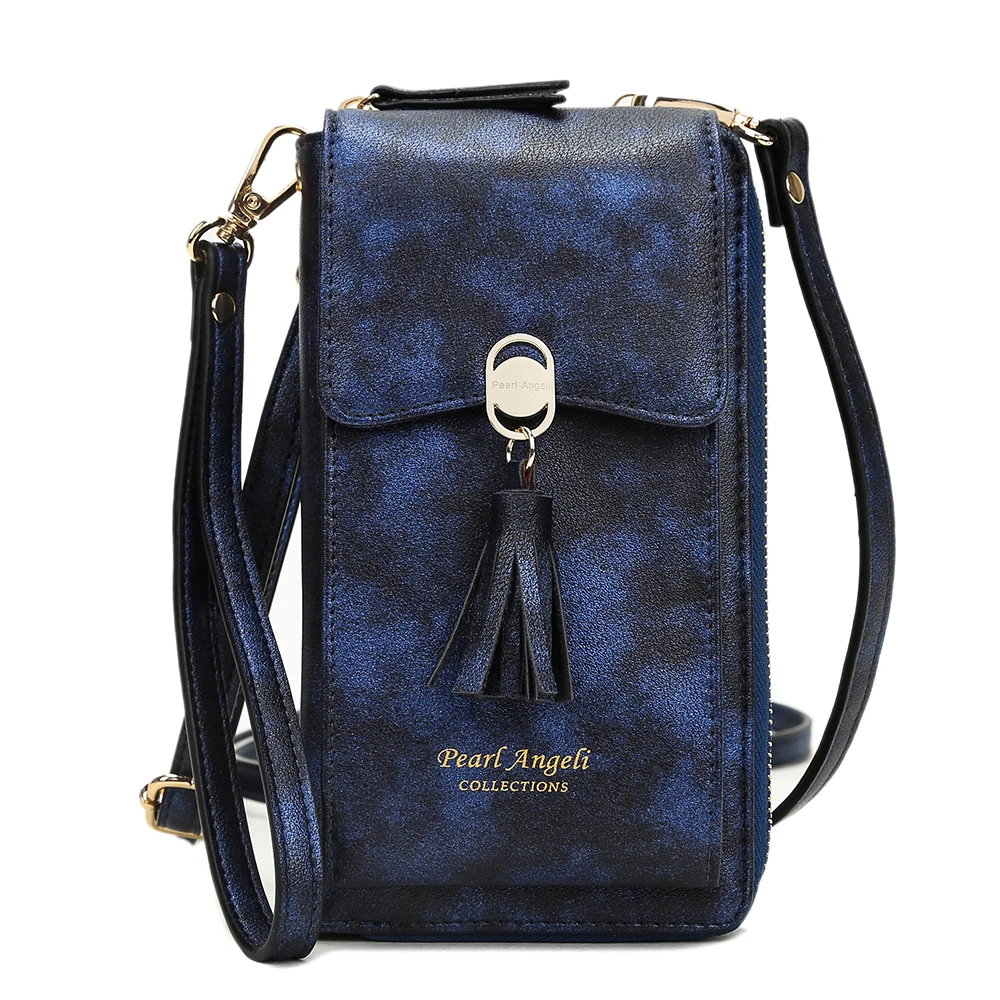 

Women Mini Phone Shoulder Bag PU Leather Wallet Female Small Crossbody Bags Lady Cell Phone Wallet Holders Clutch phone Bag