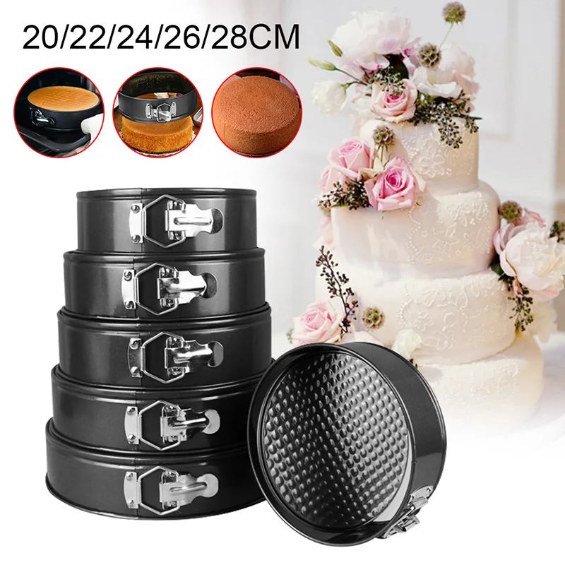 Кухонная антипригарная сковорода для выпечки тортов круглой формы форма торта