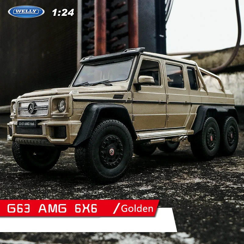 G63 AMG Welly 1:24 Mercedes-Benz G500 G55 автомобиль сплав модель автомобиля моделирование автомобиля украшение коллекция Подарочная игрушка Литье под давлением модель игрушка для мальчиков - Цвет: G63 AMG