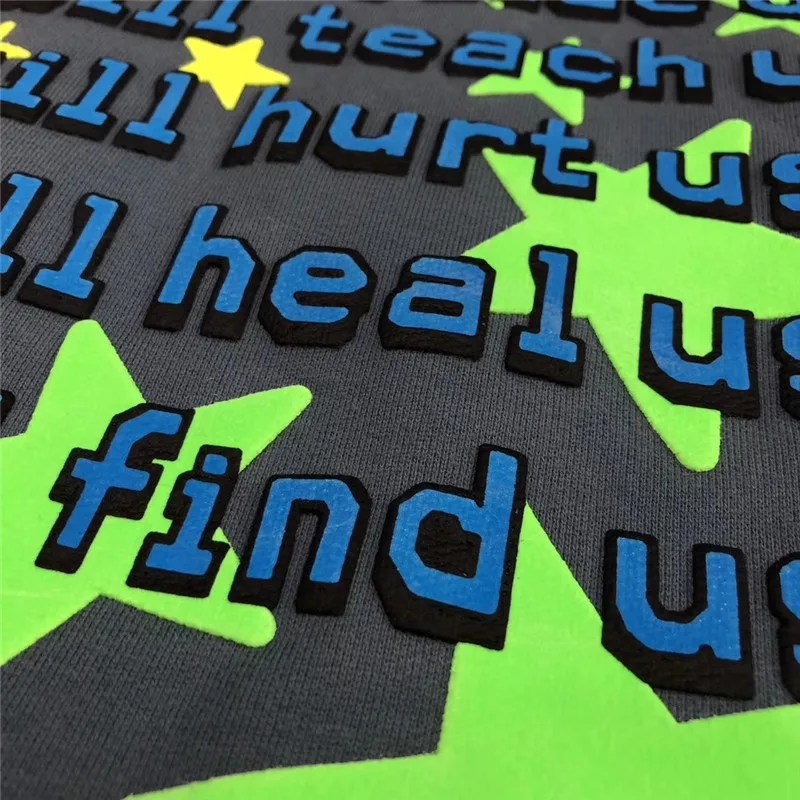 

Cactus Plant Flea Market Kid Cudi Enter Galactic Hoodie Hooded Men Women Best Quality 3M Reflective CPFM Pullover Sweatshirts