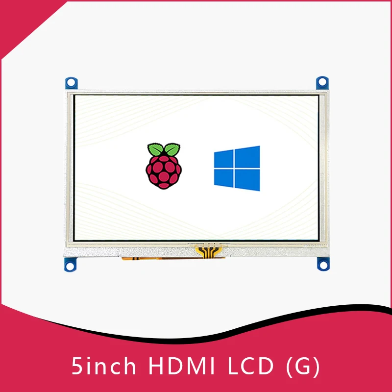 Сенсорный экран Waveshare 5/5.5 дюймов Raspberry Pi HDMI ЖК-дисплей работает с 4/3/2 Jetson NANO Dev Kit |