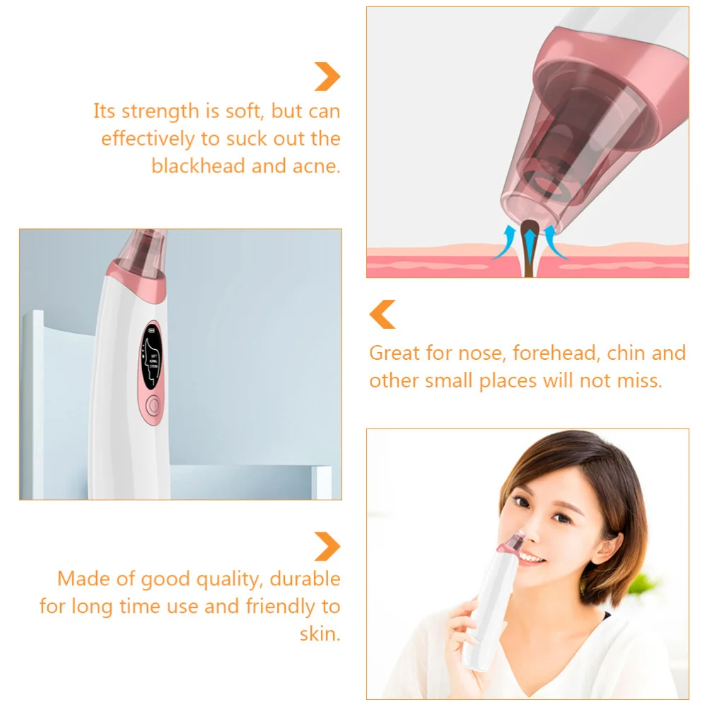 

1 Set Blackhead Remover Cleaner Face Pore Cleaner Blackhead Cleaning Device