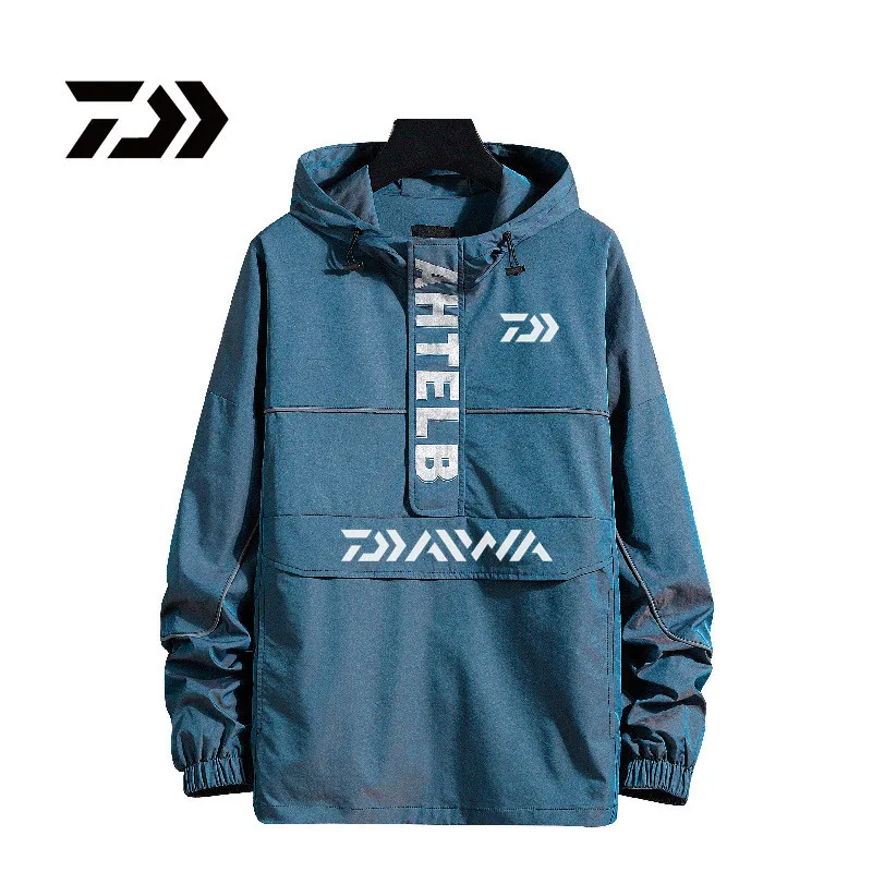 

Новый Daiwa одежда в Рыбалка одежда быстросохнущая Рыбацкая рубашка с капюшоном и длинными рукавами в походах рубашка из дышащего материала р...