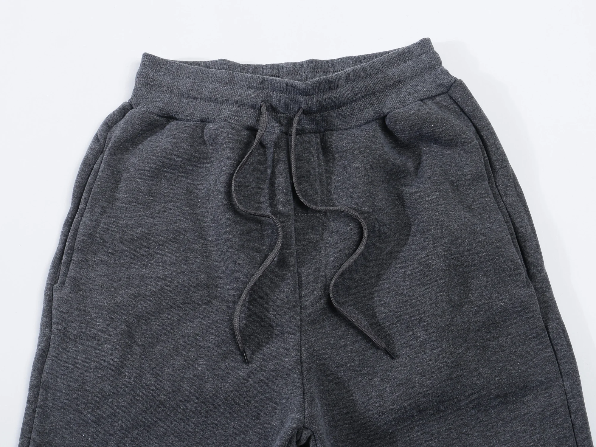 Women high waist sports pants drawstring fitness casual loose fight night pocket black and white sportswear fashion | Мужская одежда