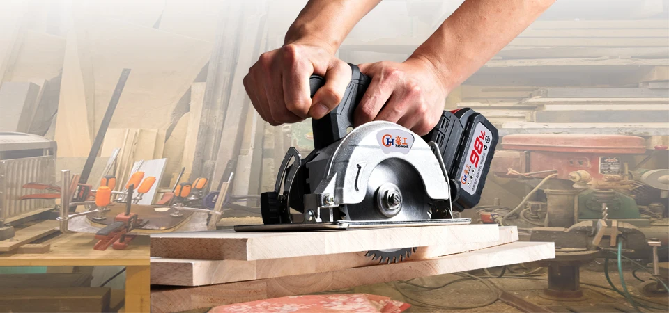 Электрическая циркулярная деревообрабатывающая пила waveway 98VF для древесины 6000