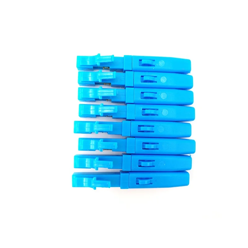 10 шт. LC UPC быстрый разъем одномодовый волоконно-оптический Быстрый встроенный тип