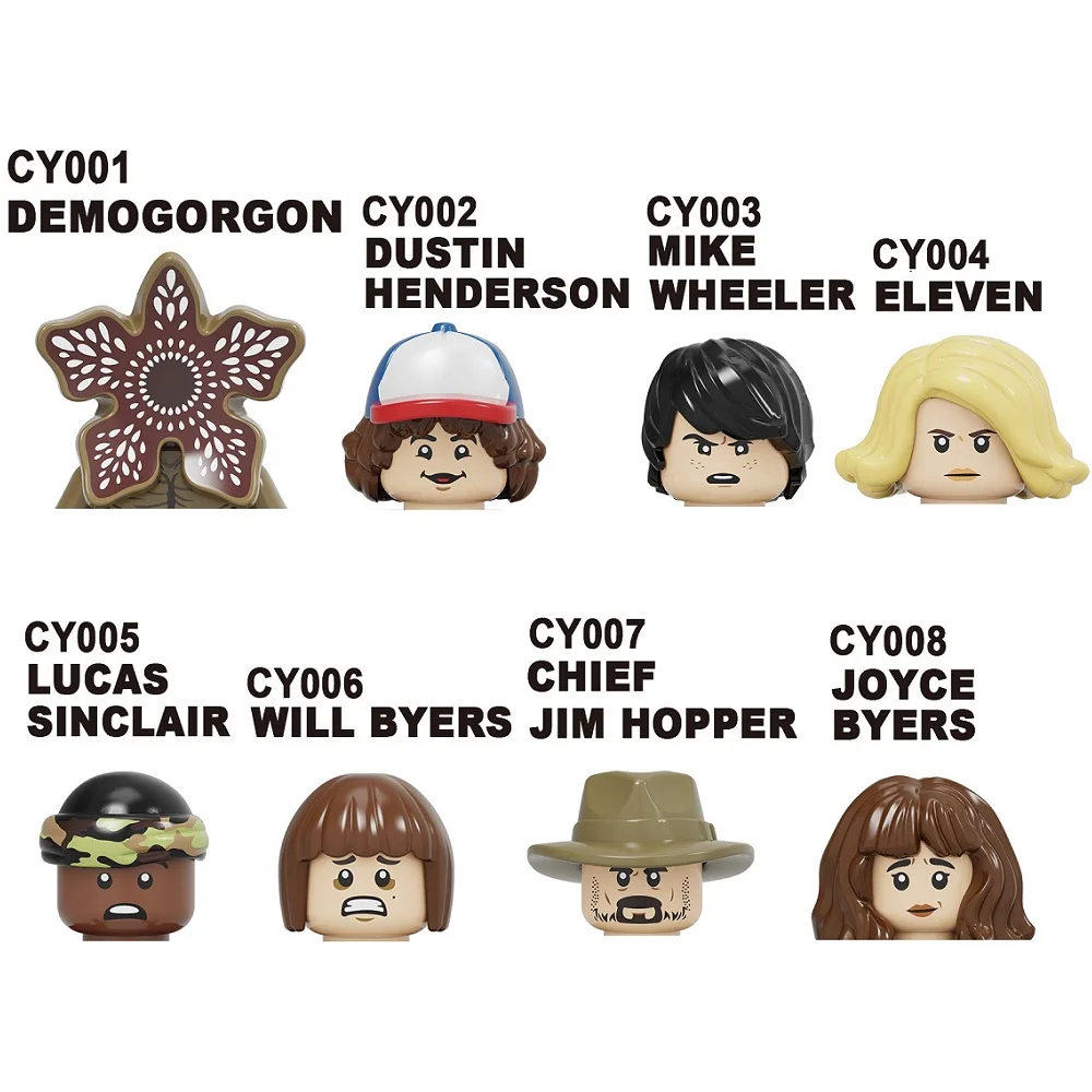 Экшн-фигурки из фильма очень странные дела Дастин Хендерсон демогрон