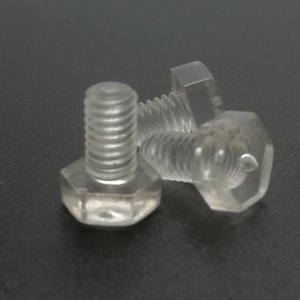 10 шт M6 акриловый прозрачный ПК не проводимость окисления сопротивление снаружи