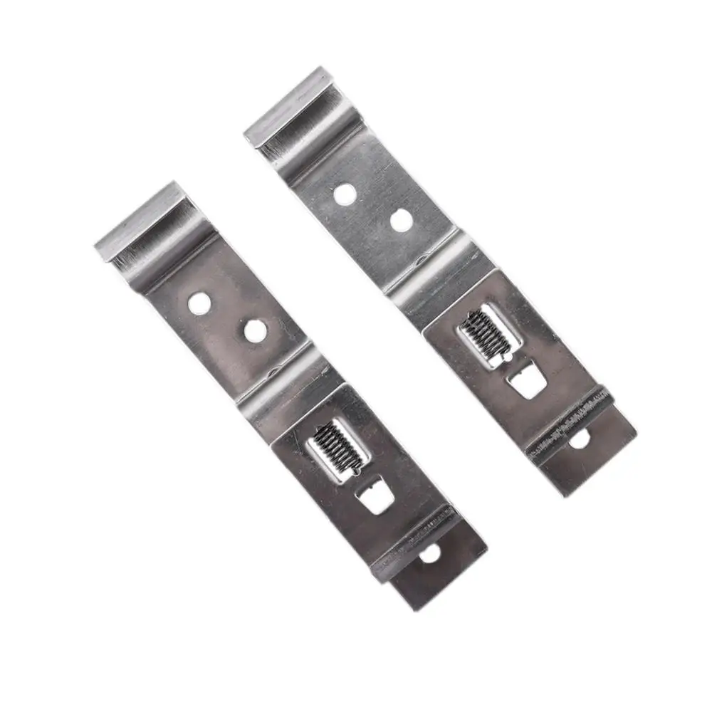 2 шт. Европейский ЕС нержавеющая сталь Автомобильный номерной знак держатель