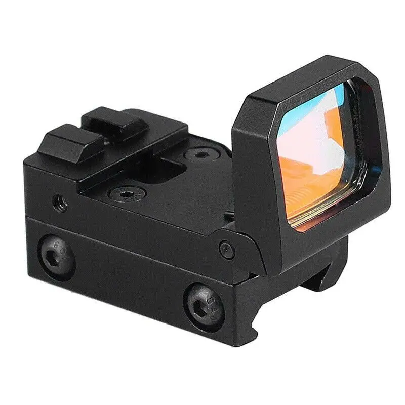 Складной Красный точечный прицел для AR15 M4 Glock MOS тактический раскладной крепление