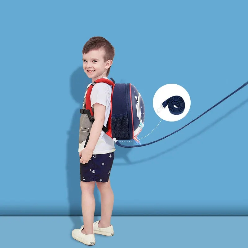 3D Owl Unicorn Robot Cartoon Anti-lost School Bags for Girls High-grade Toy Boys Backpack Kindergarten Bags Children's Gifts