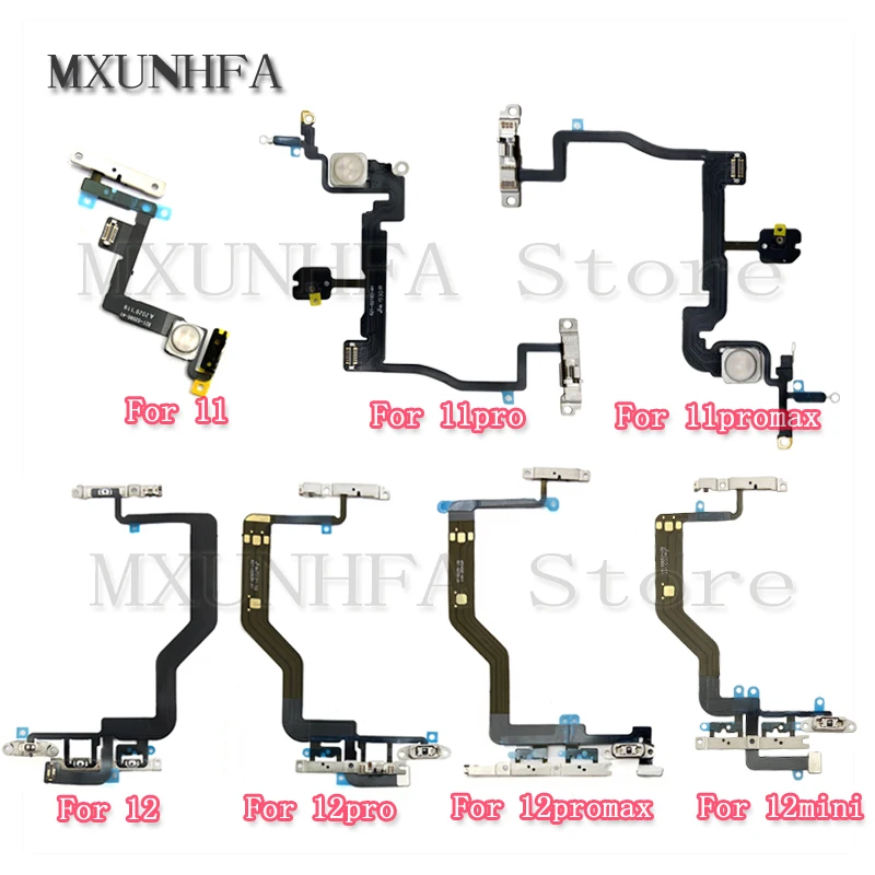 Гибкий кабель с кнопкой включения/выключения питания для iPhone 11 12 Pro Max | Мобильные