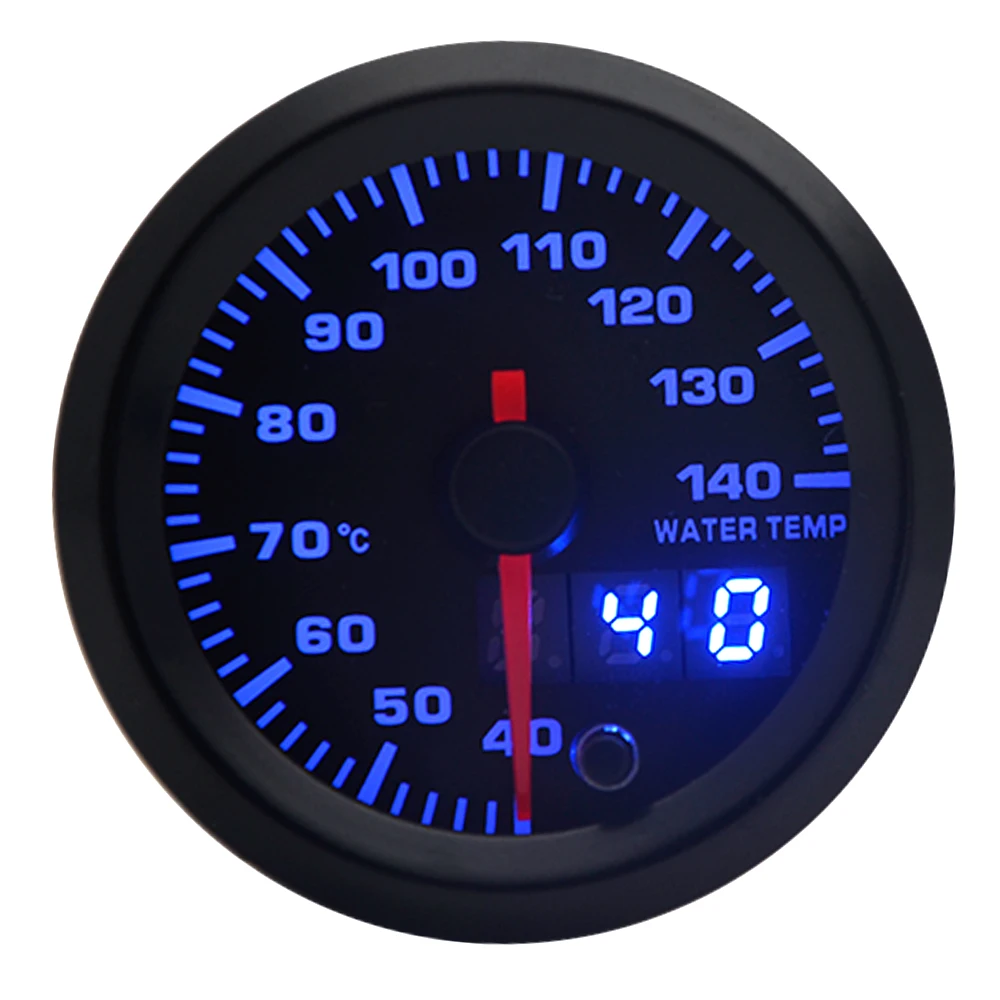 2 &quot52 мм 7 цветов светодиодный датчик температуры воды для автомобиля 40 140