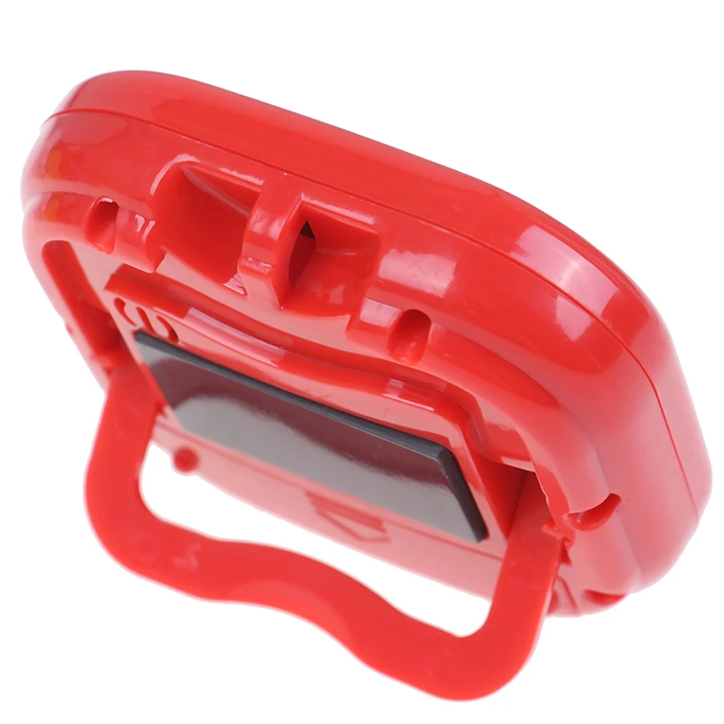 Магнитный ЖК цифровой кухонный таймер обратного отсчета с подставкой белый