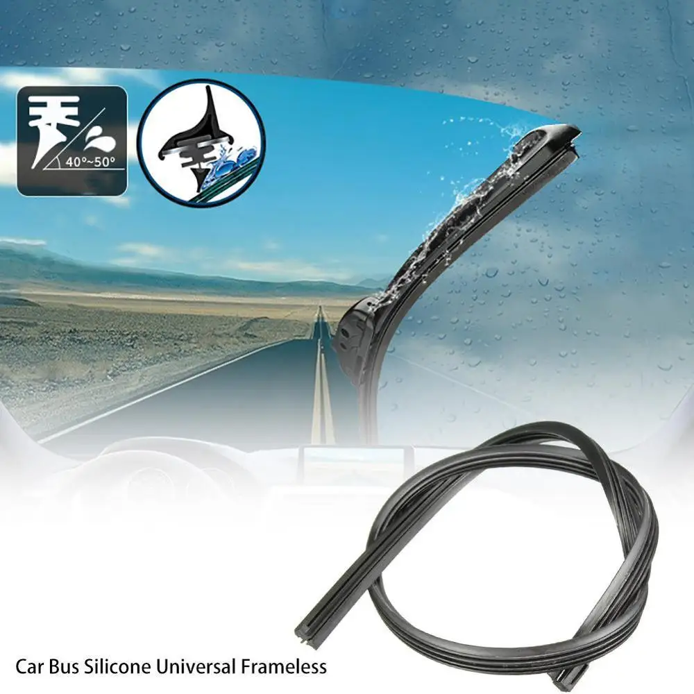 2pcs Car Vehicle Insert Rubber Strip Wiper Blade (Refill) 26&quot Soft Boneless Accessories | Автомобили и мотоциклы
