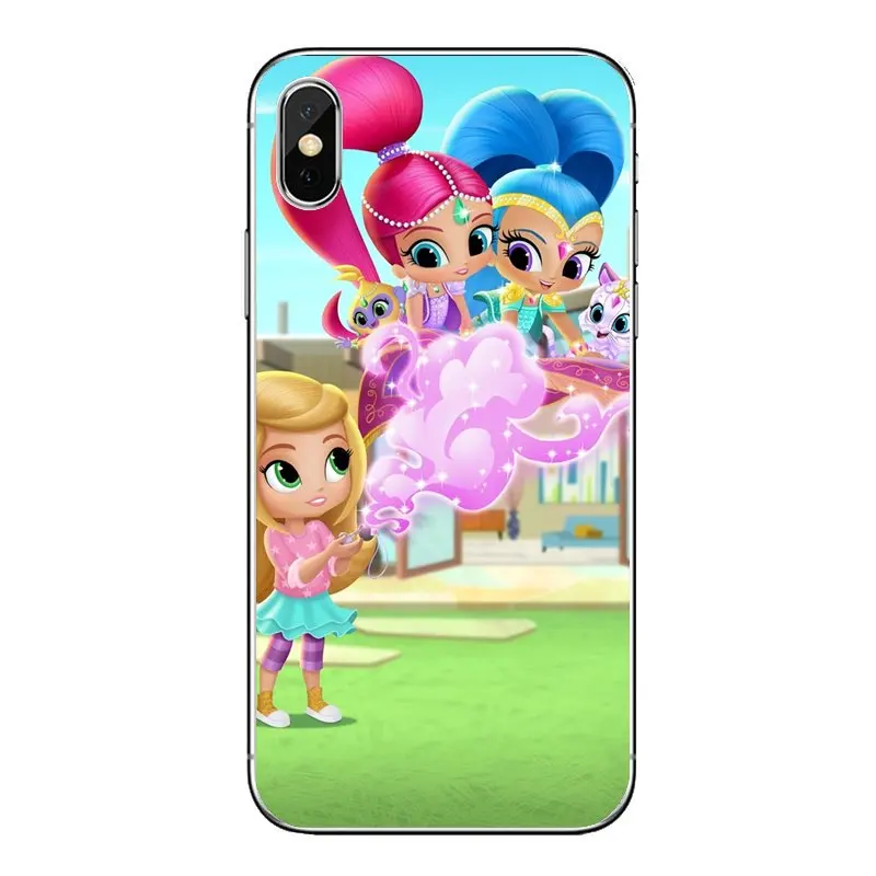 Для samsung Galaxy A5 A6 A7 A8 A9 J4 J5 J7 J8 2017 2018 Plus Prime мягкие прозрачные чехлы Shimmer and Shine Сезон 3 |