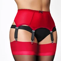 hirigin 2020 women ladies sexy lace thigh highs stockings garter belt suspender g string set plus size s 2xl