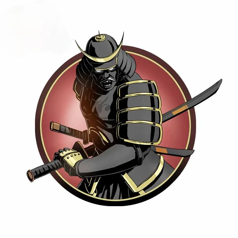 

Car Stickers Samurai Japanese Culture Car Styling Personality Decals Suitable for JDM VAN RV Car Wrap 13cm X 13cm
