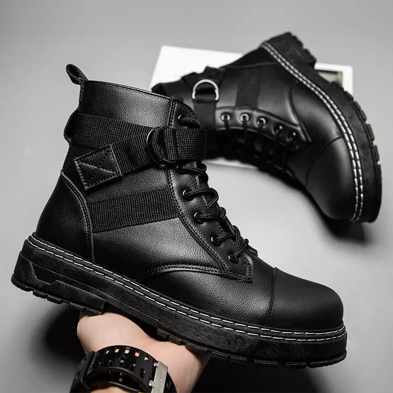

Men's winter shoes warm 2020 Comfortable Non-Slip men snow boots men shoes 65