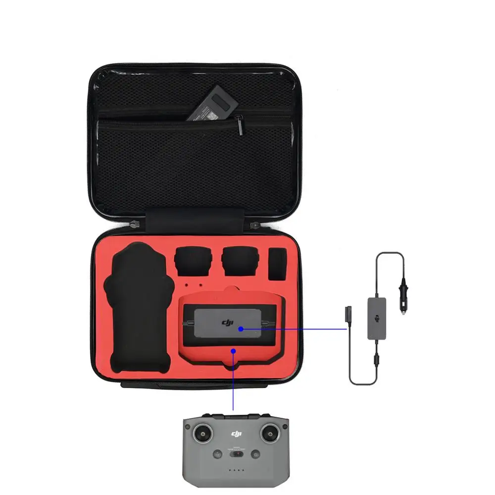 DJI Air 2S Hard Shell Portable Carrying Case Large Capacity Waterproof Storage Bag for Mavic 2 Drone Accessories | Электроника