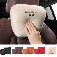car neck seat cushion headrest super soft and comfortable maybach s class travel pillow embroider for volvo auto accessories