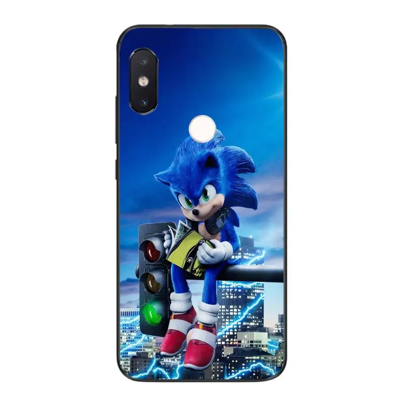 

Babaite Sonic the Hedgehog Silicone Black Phone Case For Xiaomi Mi8 9 10 9T 5 6 A1 A2Lite 9SE 8SE Mi8lite Mix2 Max3 F1