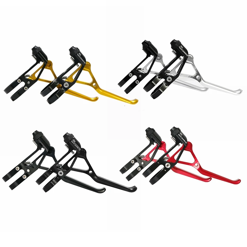 

MEIJUN 1 Pair Adjustable Mountain Bike Road Cycling Folding Bicycle V Brake Lever MTB Brake Handle Bike
