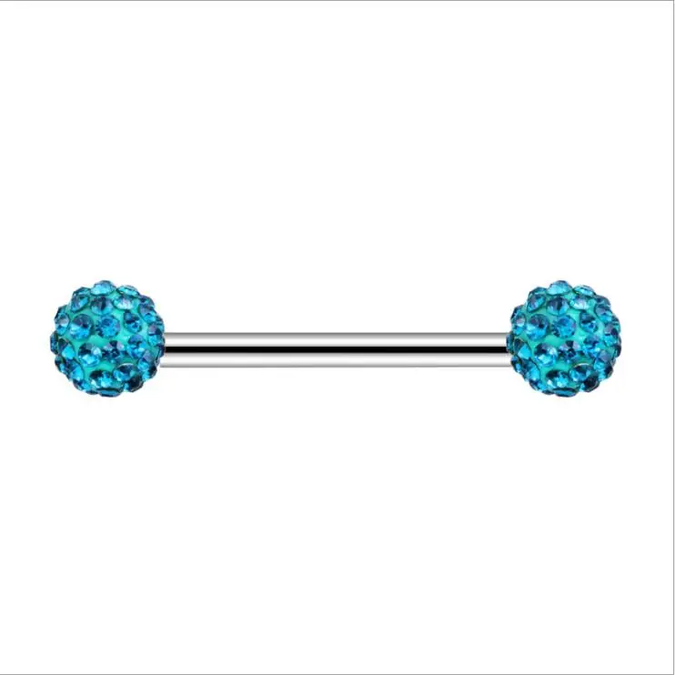 2 шт. модное кольцо для пирсинга в виде штанги кольца ювелирные изделия