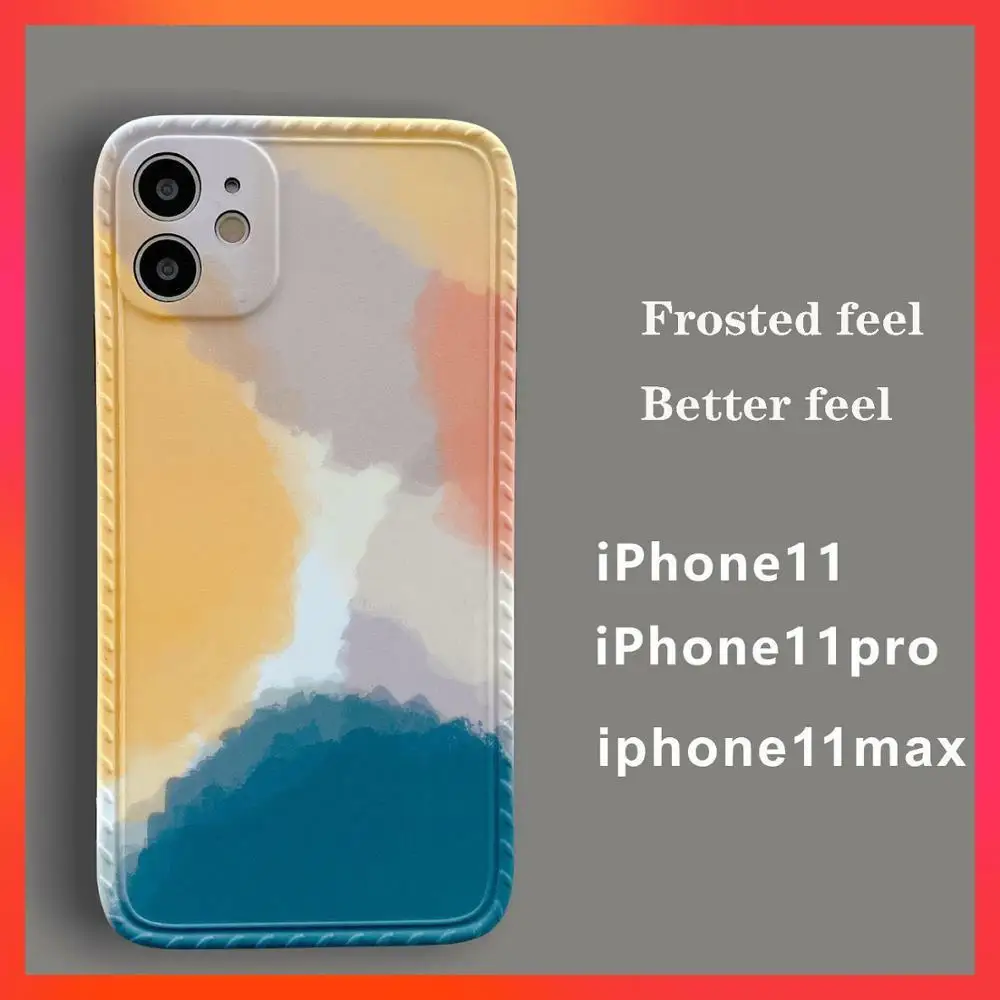 

New mobile phone lovers all inclusive anti drop frosted texture for 7 8 10 11 Pro promax x xs xs