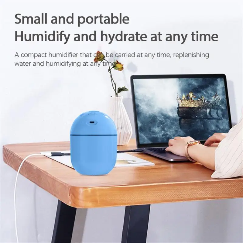 

Usb Air Humidifier Diffuser Portable Home Bedroom Humidifier Large Usb Capacity Small Portable Humidifier For Office Humidifier