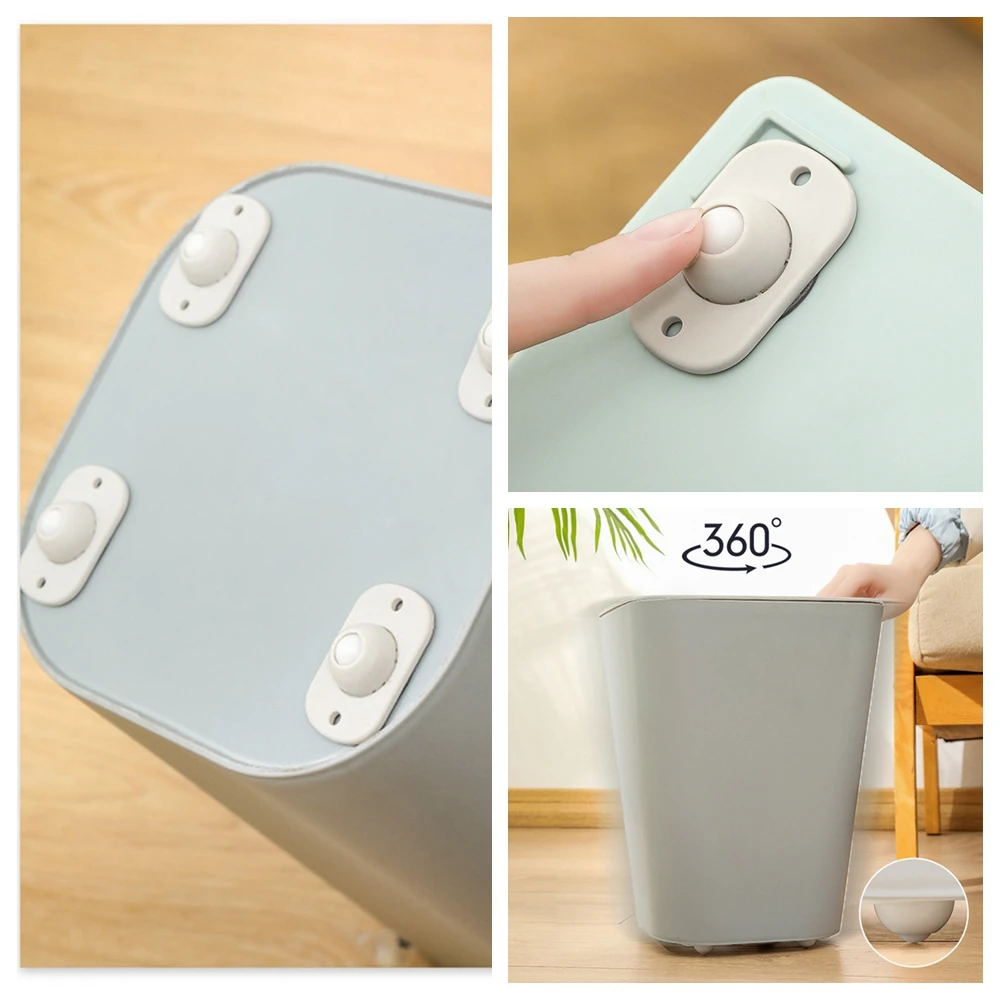 4 шт. ящик для хранения шкив самоклеящиеся диски поворотные ролики Универсальный