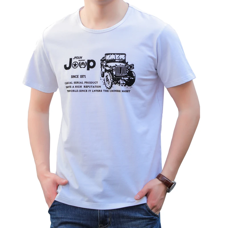 Футболка мужская хлопковая с коротким рукавом брендовая Повседневная тенниска