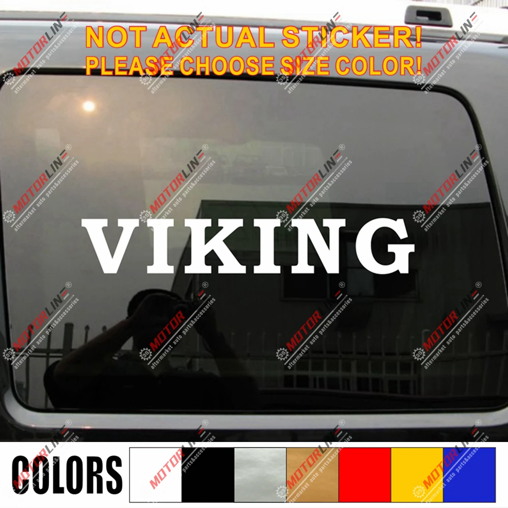Викинг один наклейка Norse Виниловая для автомобиля в Norway выберите размер и цвет